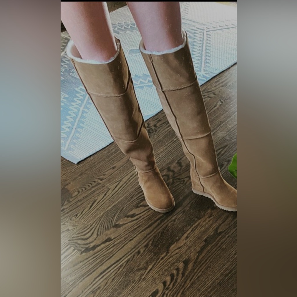 Ugg Tan Knee-High Boots